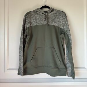 BCG‎ Sweatshirt Hoodie Men's Medium Green & Gray Casual Leisure Athletic Wear